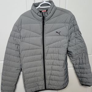 Puma down puffer, men's large but fits like medium